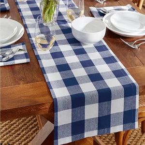 Benson Mills Gingham Table Runner